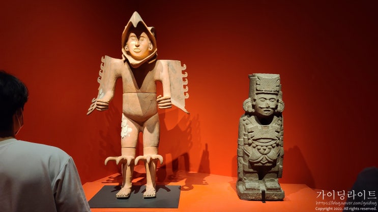 서울 "국립중앙박물관" - 아스테카(AZTECS), 태양을 움직인 사람들 특별 전시회