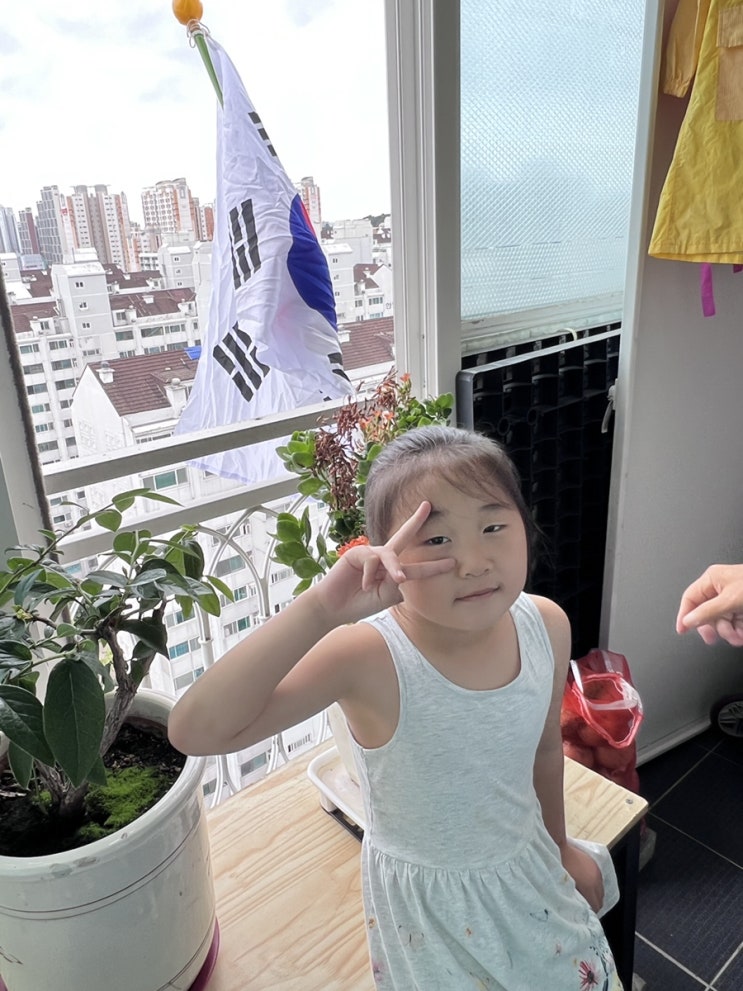 8월 15일 광복절 태극기 게양 ️