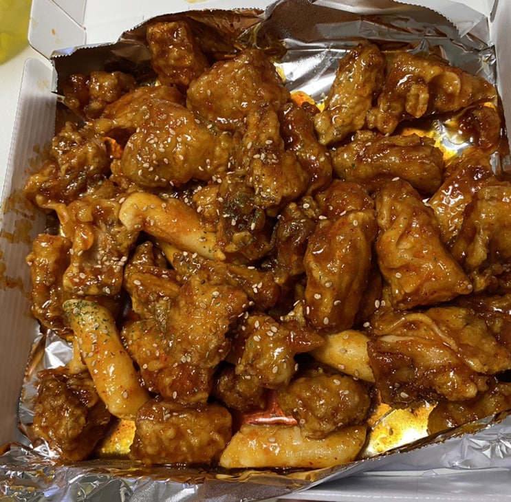  광주 배달 맛집 닭강정은 하림맥시칸이지