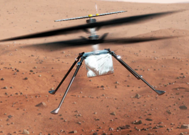 나사가 바위를 돌려주는 것을 돕기 위해 2대의 헬리콥터를 화성에 더 발사합니다.
