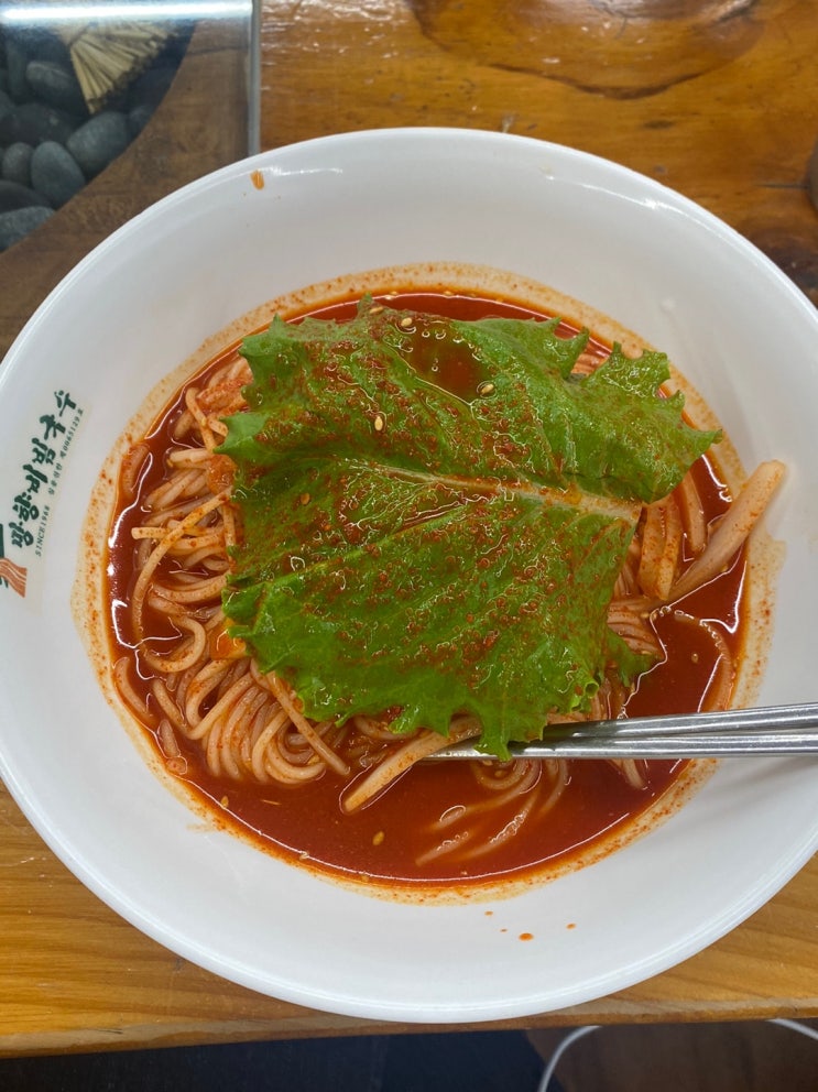 [내돈내산] 아차산역 망향비빔국수 진또배기 맛집!!