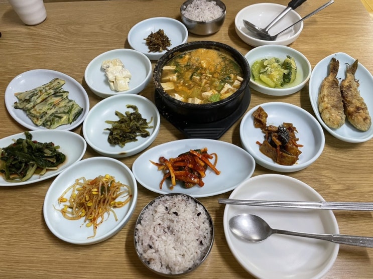  새골목식당 : 송탄 신장동 백반 청국장 맛집