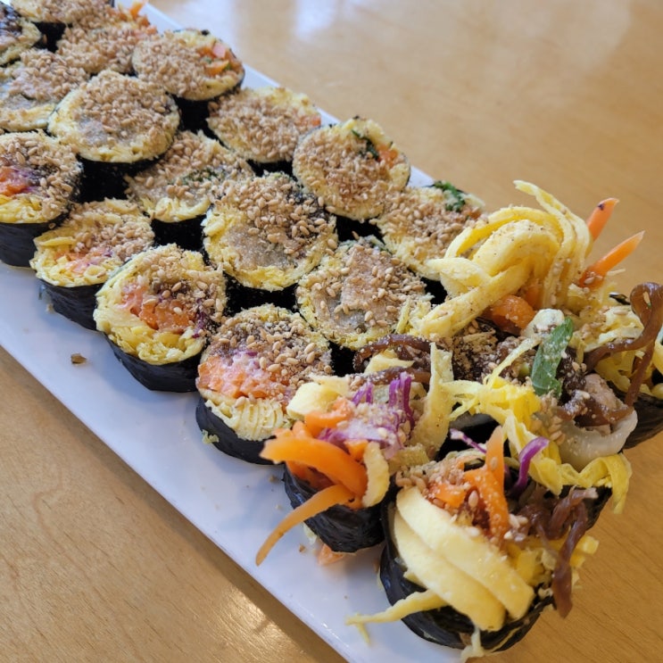  보슬보슬 역삼삼본점 키토김밥 묵참키토마요 트러플키토마요 보슬키토 마늘 떡볶이