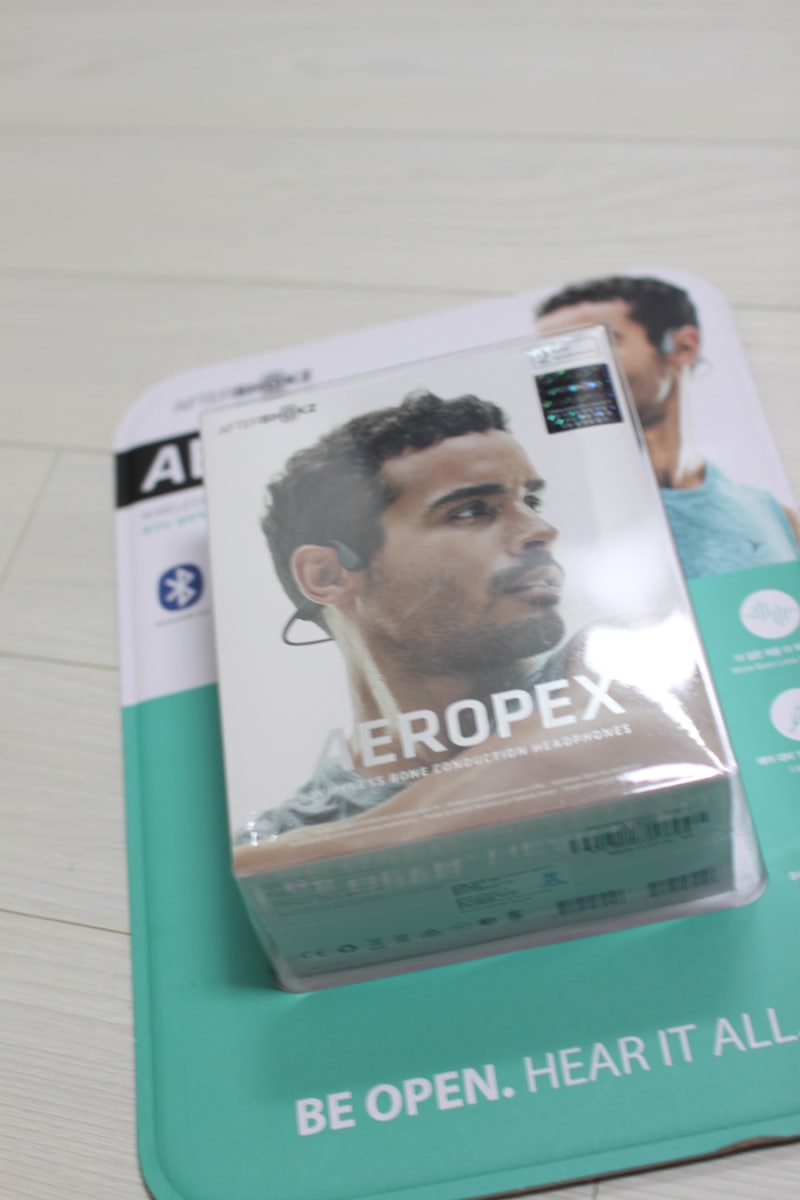 코스트코 골전도 이어폰/AFTERSHOKZ AEROPEX 에프터샥 에어로펙스 AS800 실착용기 (착용샷 포함)
