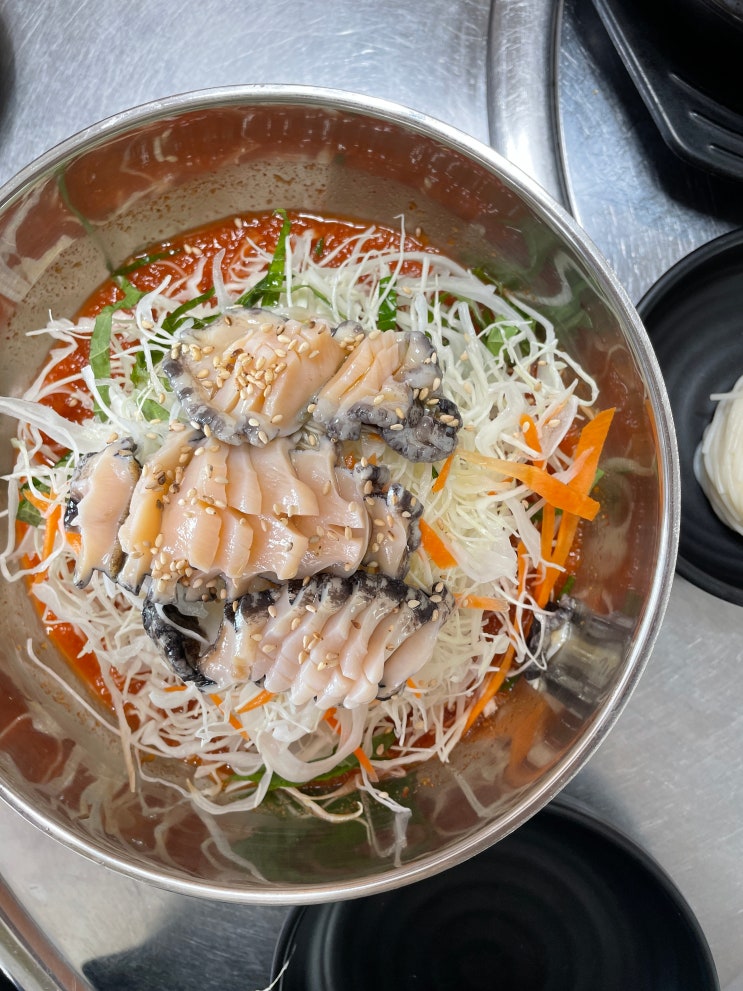  [강원도 삼척1편/내돈내산] 바닷가 앞에서 만나는 전복물회!