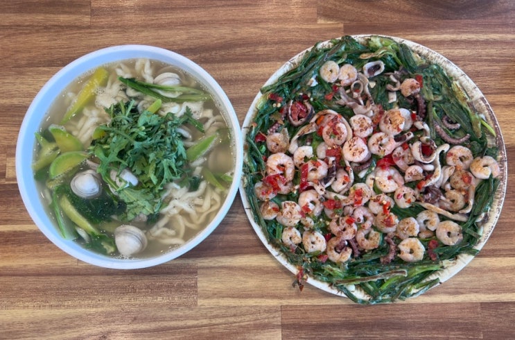 이른 시간에 오픈하는 경주 보문 단지 맛집 조조칼국수 맛있다