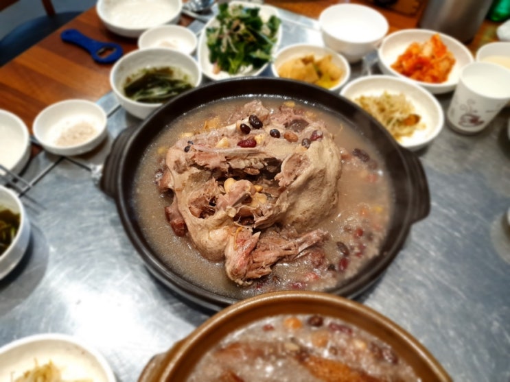  [맛집공유]내찾내돈내산 분당 청덕원! 율동공원 청덕원! 두룽지오리백숙!! '누'아니고 '두' 맞음!!