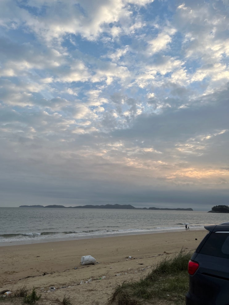  원산도 해수욕장 캠핑 다녀온 후기 (feat. 해씨유 캠핑장)