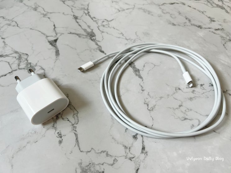 [브이스탁 / 쿠팡] Apple 정품 USB - C 정품 어댑터 20W 후기