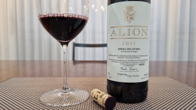  214. 알리온 2017, Bodegas Y Vinedos, Alion, Tinto Fino (Tempranillo), Ribera del Duero