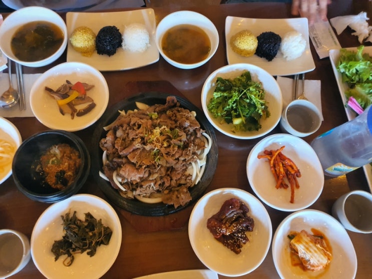 남양주 맛집/별내맛집 석쇠불고기 쌈밥맛집-목향원