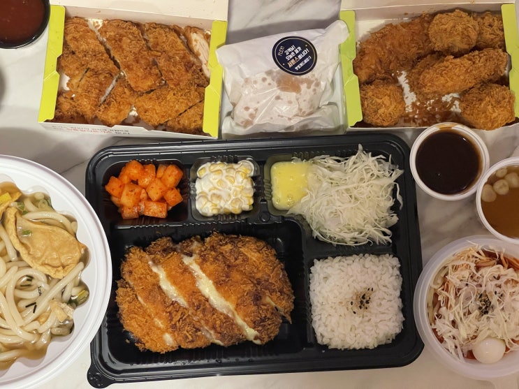 바삭바삭 맛있는 돈가스 정다함 돈가스 스페셜 콤보