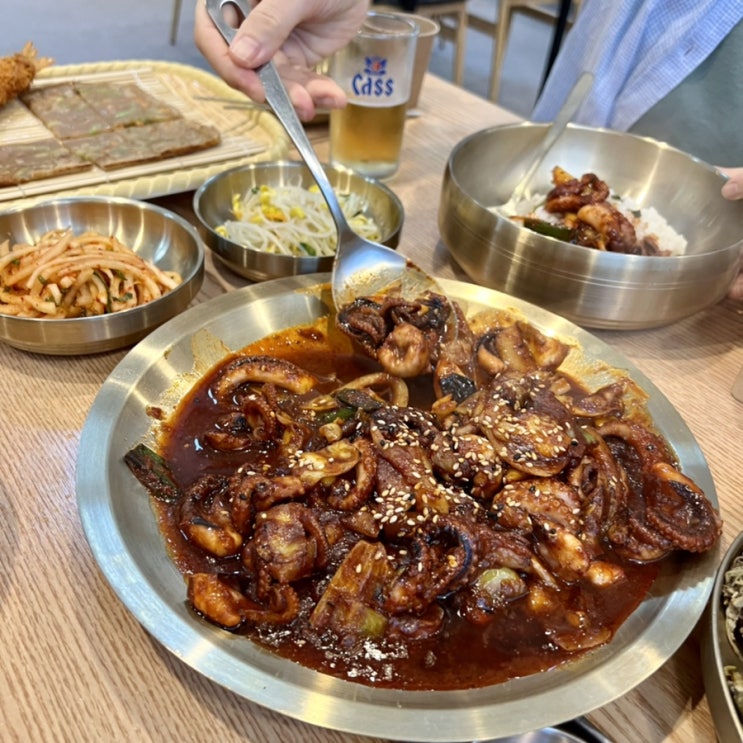  수원 쭈꾸미볶음, 조원동 맛집 산으로간쭈꾸미