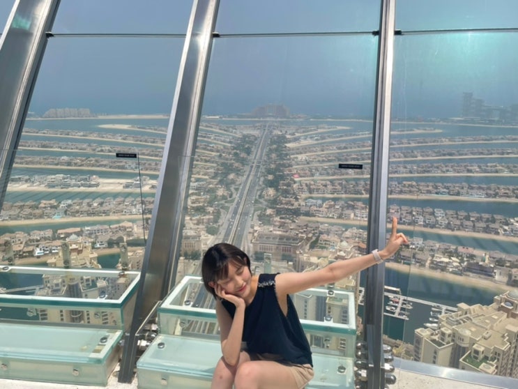  <두바이> The view at the palm 전망대 저렴하게 예약하는 방법 및 후기, 택시 사기 당한 썰