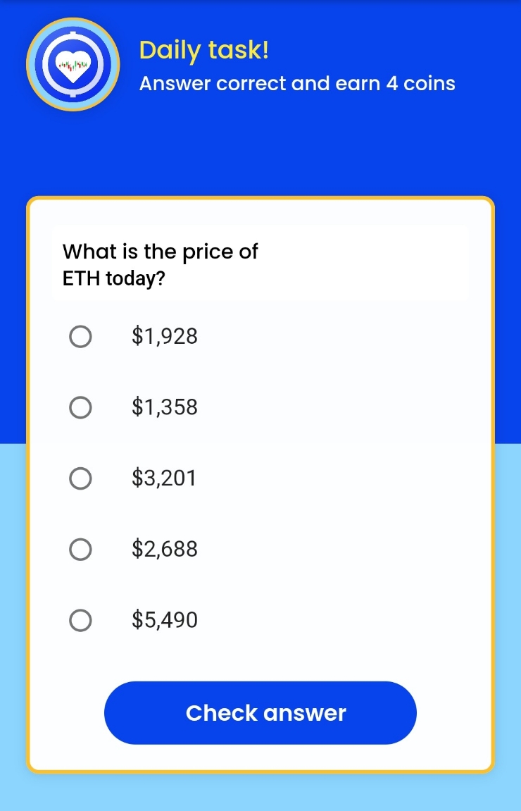  Remint daily tasks(레민트 일일퀴즈) - What is the price of ETH today? 오늘 ETH의 가격은 얼마입니까?