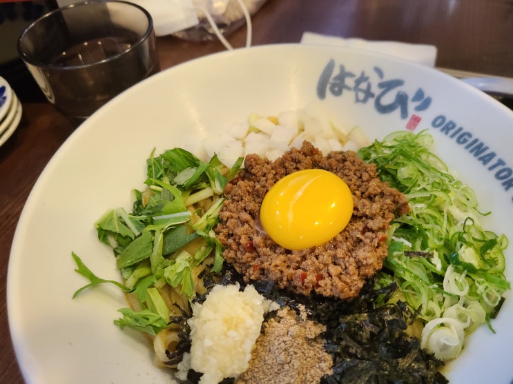  잠실  마제소바 맛집_석촌호수 주변 멘야하나비(웨이팅)