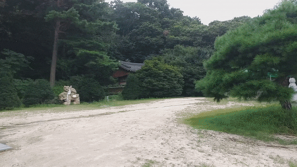  8월의 과천 보광사 풍경