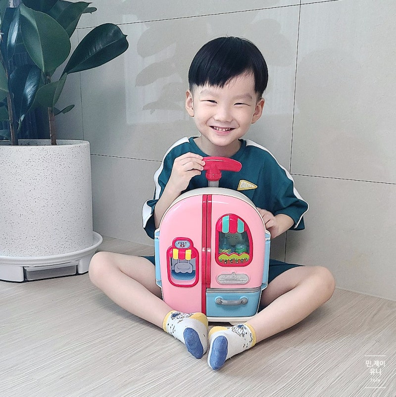 콩순이 장난감 New 콩순이 냉장고 캐리어 리뉴얼 OK!