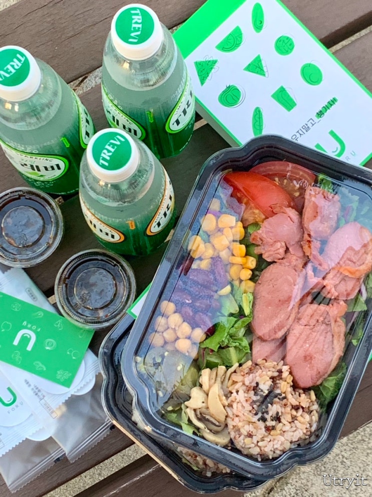  신선하고 건강한 샐러드를 맛볼 수 있는 대구 도시락집 혁신도시 포유