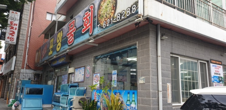  [부산 대연동] <포항물회> 물회를 시켰는데 매운탕까지 주는데 맛도 깜놀~~~