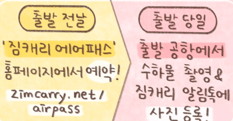  제주여행 팁 "공항-숙소 짐배송서비스"