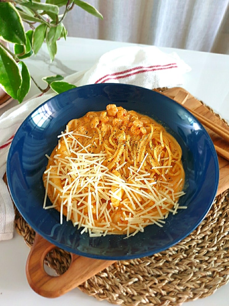  원팬 로제 떡볶이 로제 파스타 고추장 로제소스 만들기 10분컷 혼밥 브런치 자취요리 캠핑요리메뉴