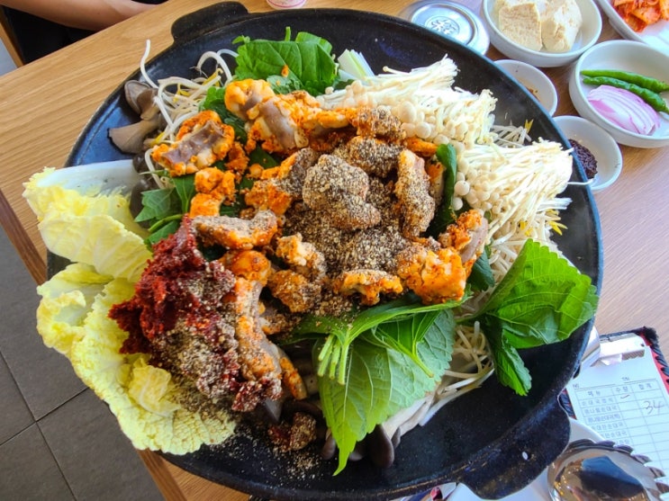  한우소곱창전골 고등동 찐맛집 삼도순대국