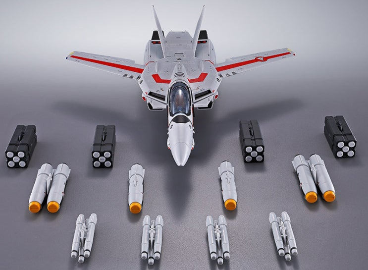  DX초합금 초시공요새 마크로스 VF-1 용 미사일 파츠 피규어
