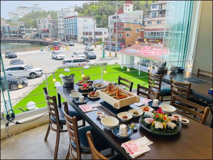  정동진 맛집, 살이 오동통통 정동진 보스대게!