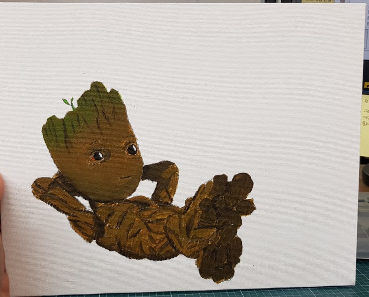  [그림] 그루트 아크릴화