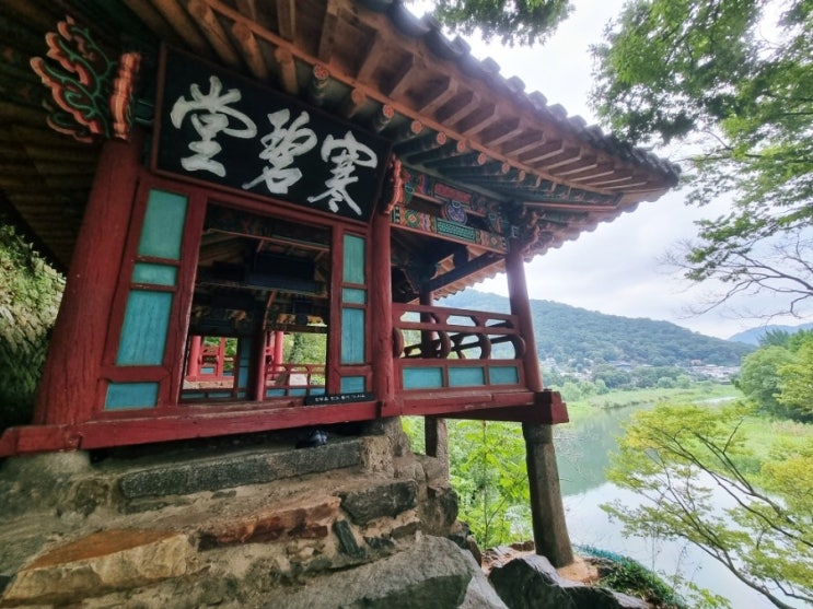  전주천 달리기 운동 (남부시장, 한벽당, 한벽터널)