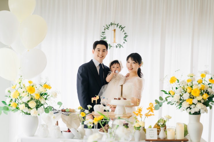 [단비 첫돌 / 한남동 라쿠치나] 소규모 돌잔치 추천 및 후기