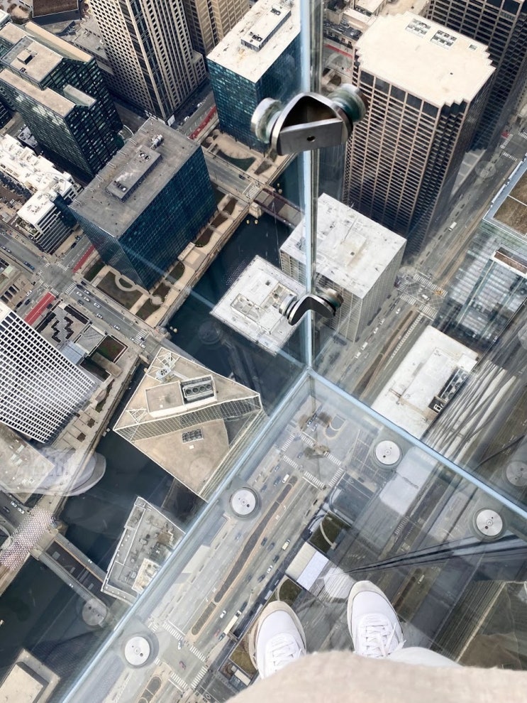 [미국 중부] 시카고 여행 (3) 윌리스 타워 스카이덱 렛지, 존 핸콕 센터 시카고 360 전망대