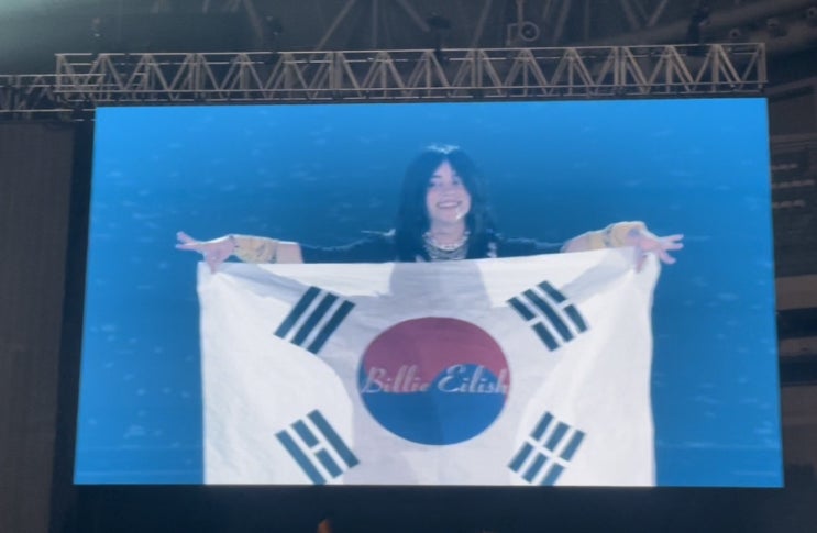  빌리 아일리시 내한공연을 보고..