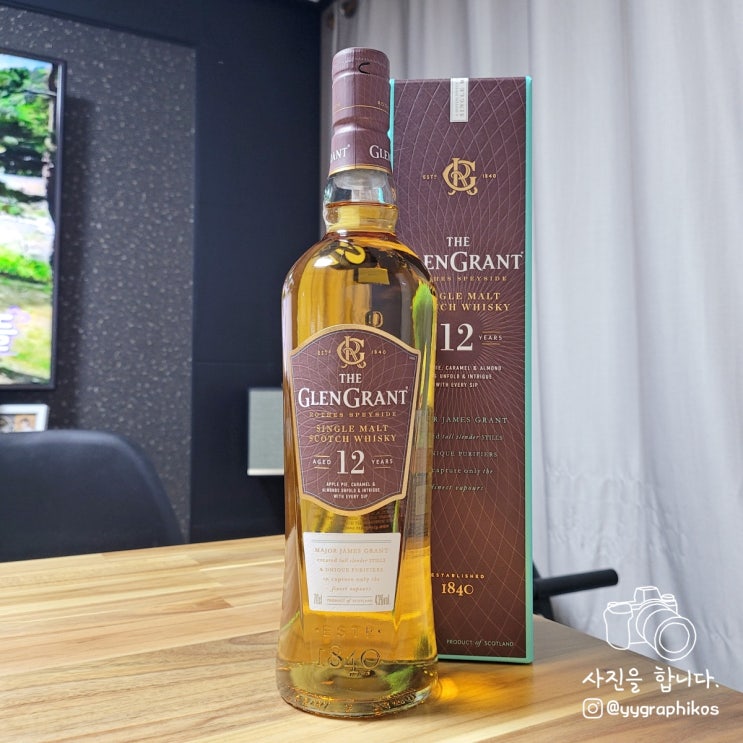  [싱글 몰트 스카치 위스키] 글렌그란트 12년 43% 700ml