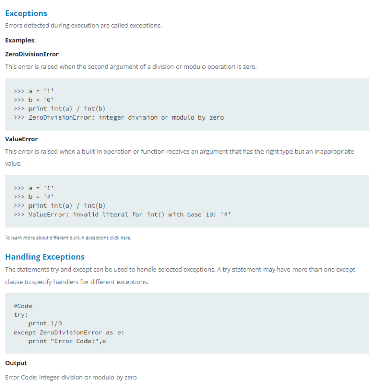  Python HackerRank 문제 31 - Exceptions