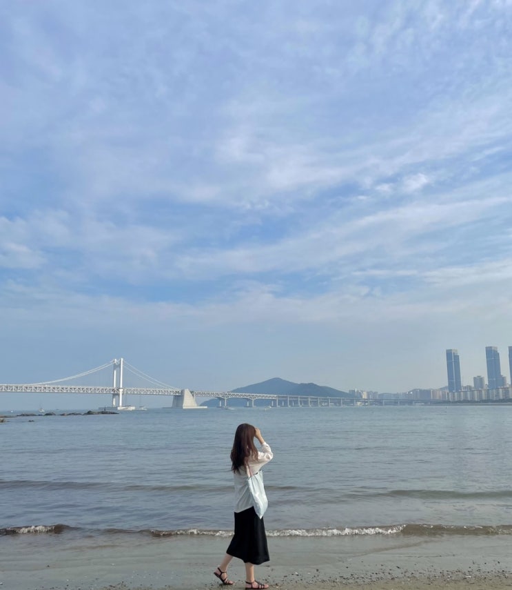  부산여행 | 우정여행 1탄 /광안리해수욕장/밀락더마켓/조새호