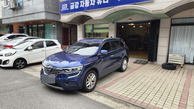  자동차유리교환 QM6 앞유리 교체 레이노S9 썬팅