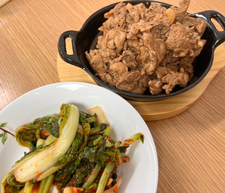  한돈 간장양념 돼지불고기 1kg 마켓컬리