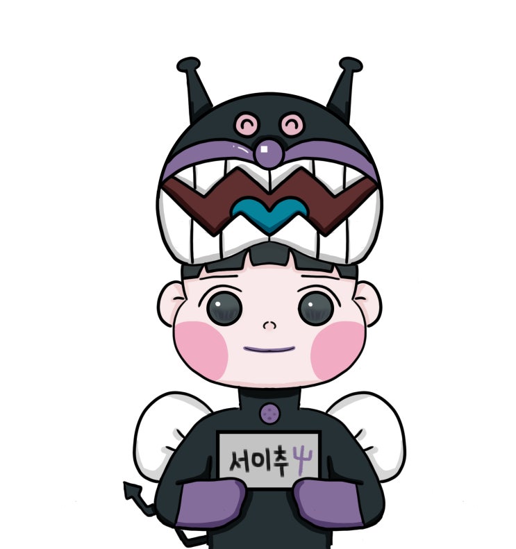  저에게도 귀여운 캐릭터가 생겼어요!!