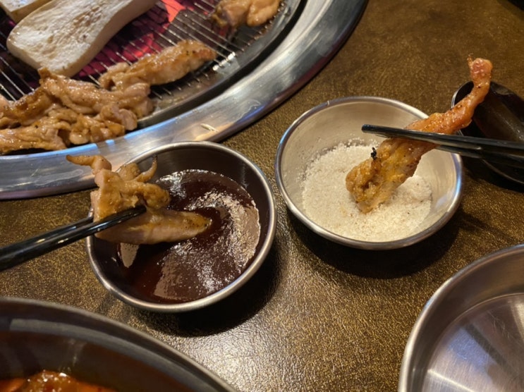 경산 영남대 맛집 술집 가성비 좋은 닭목살 구이 신계계계