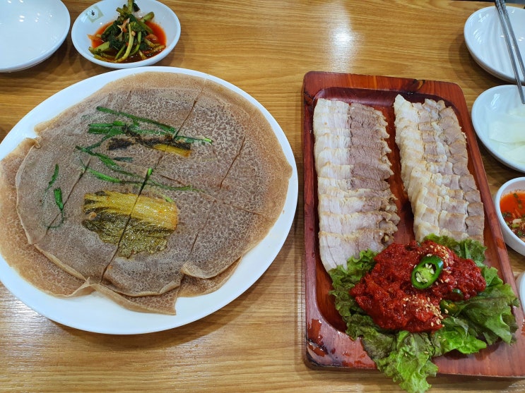  동해막국수, 영종도에서 먹어볼 만한 수육,막국수집