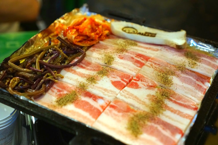  대구 대봉동 맛집 추억의 냉동 삼겹살 맛집 : 아폴로식당