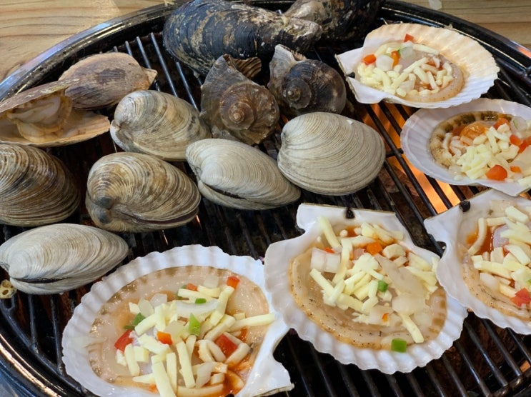  [인천 중구] 왕산해수욕장 꼬니네 회 조개구이