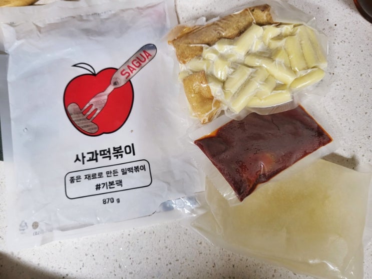  파주 사과떡볶이 매콤 | 내돈내산 후기 | 떡볶이 밀키트