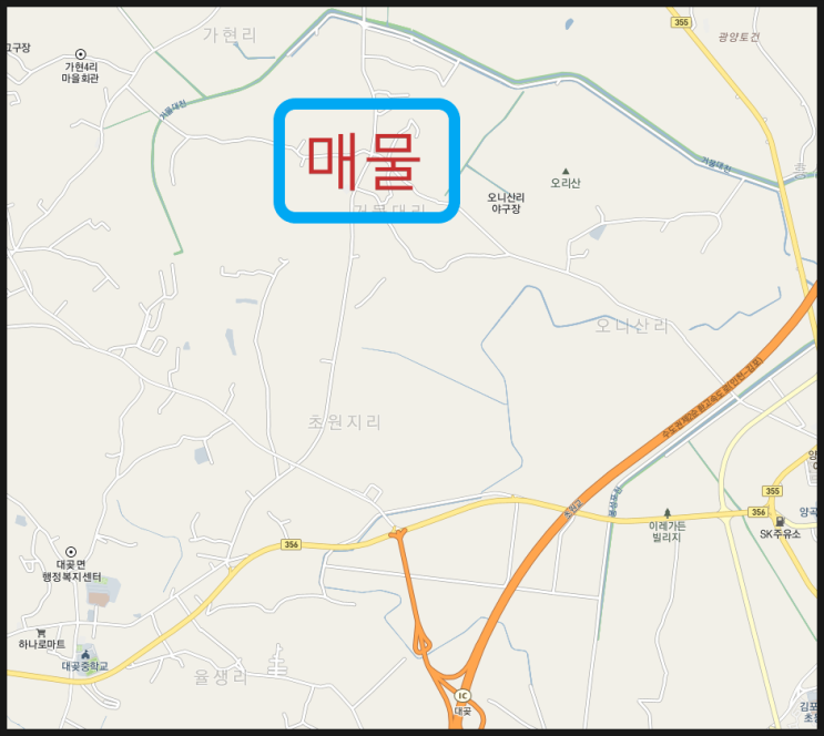  김포공장매매,통진읍가현리,대539평/건120평
