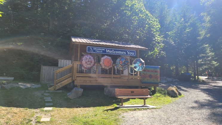  (휘슬러) Shannon Falls Provincial Park