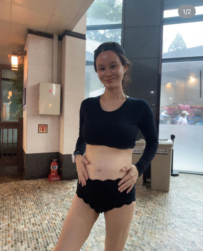 개그맨정성호 아내경맑음다섯째임신 피임안한이유 D라인비키니