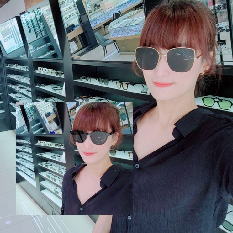 천안 젠틀몬스터 글라스스타 안경 성정점에서 젠틀몬스터 랭 vs. 블링 선글라스