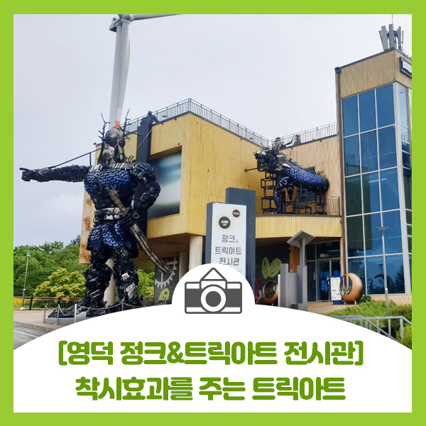  [영덕 정크&트릭아트전시관] 영덕에서 초등학생 아이들과 정크아트와 놀라운 착시효과 체험